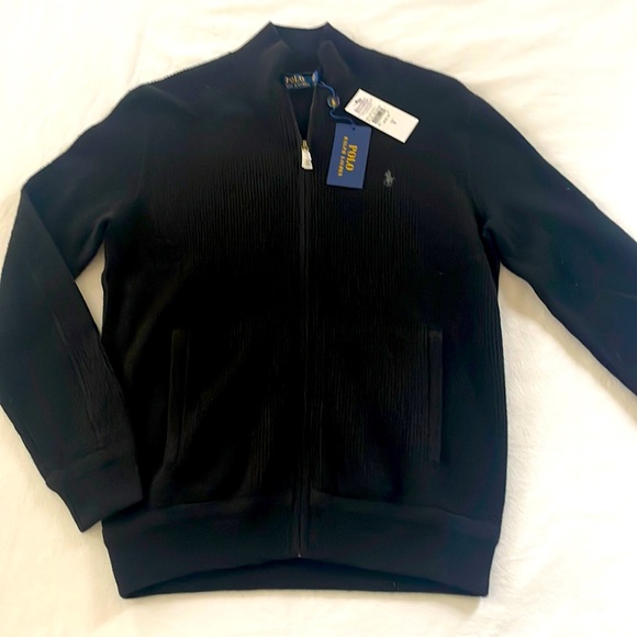 Ralph Lauren Zip-up sweater NWT size S